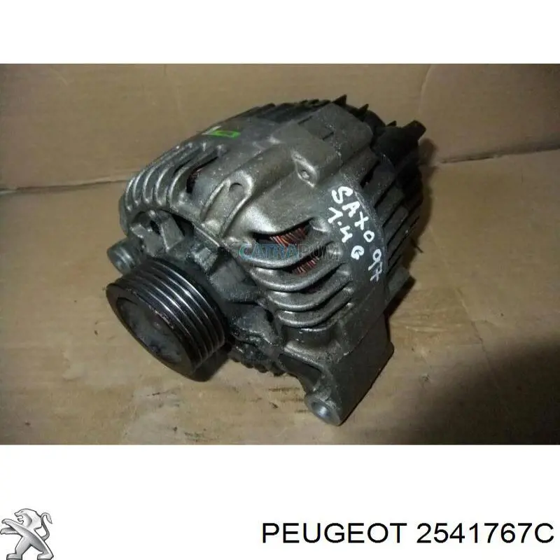 Автомобильный генератор Peugeot/Citroen 2541767C