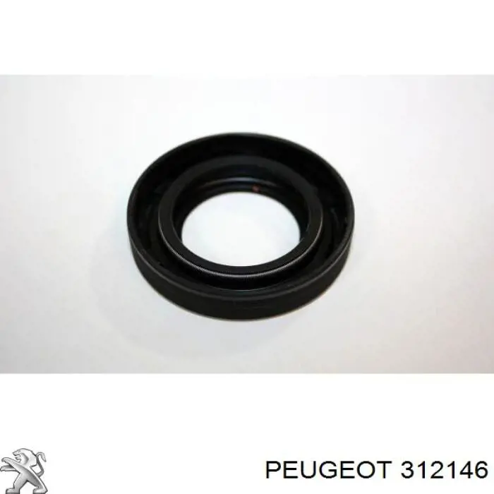 312146 Peugeot/Citroen Сальник полуоси переднего моста, правой