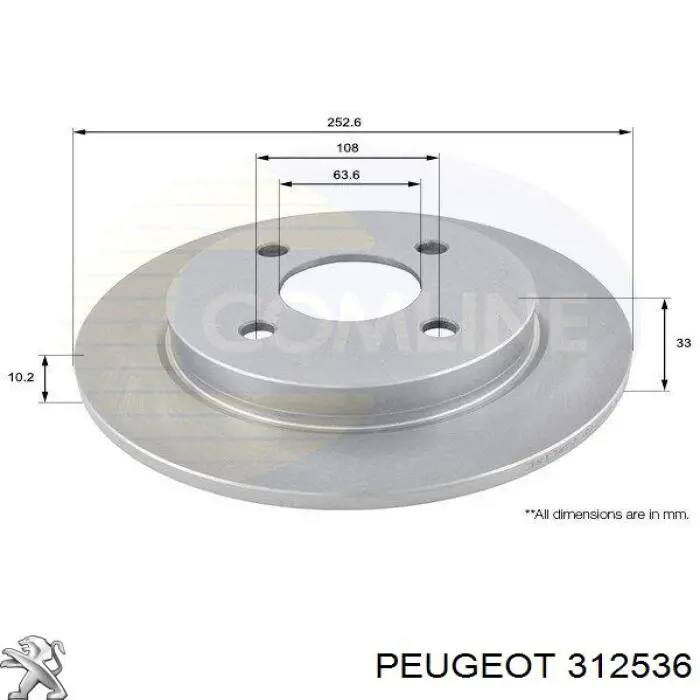  312536 Peugeot/Citroen