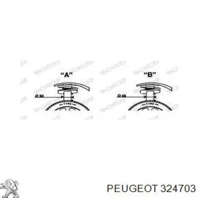 Купить 324703 Peugeot/Citroen Опорный подшипник карданного вала