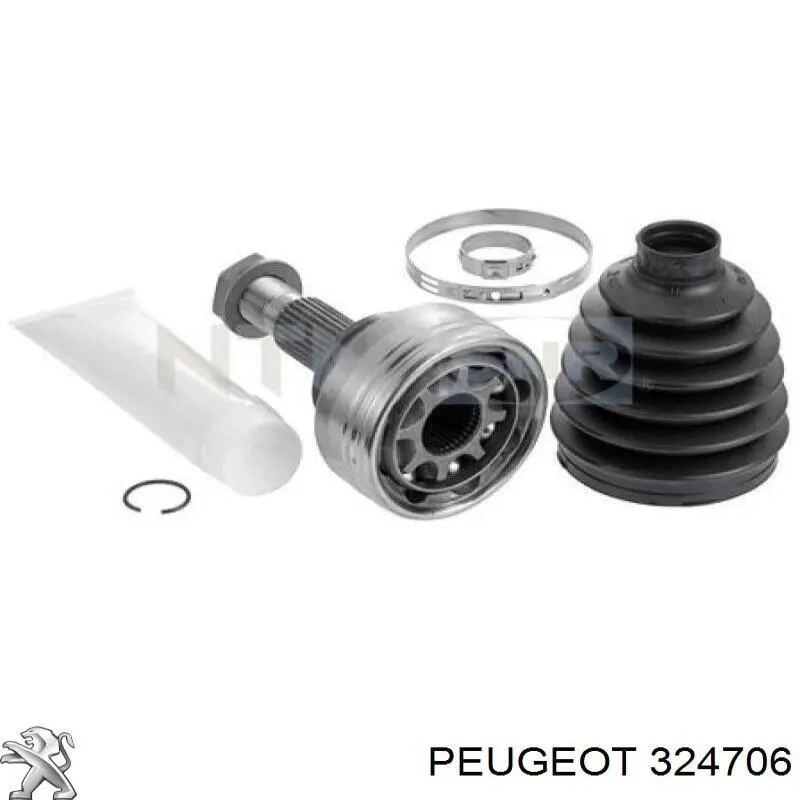 Подшипник полуоси переднего моста Peugeot/Citroen 324706 цена, от 12.09 USD
