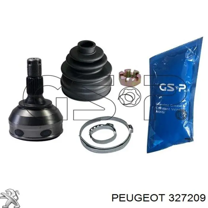 Купить 327209 Peugeot/Citroen Внешняя граната