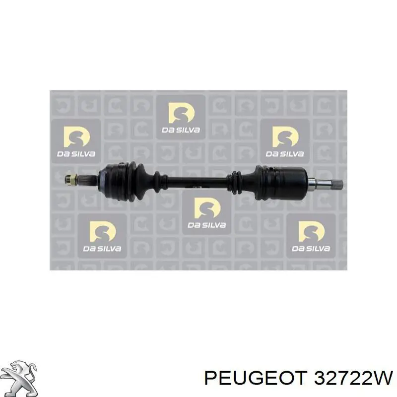 32722W Peugeot/Citroen Полуось передняя левая