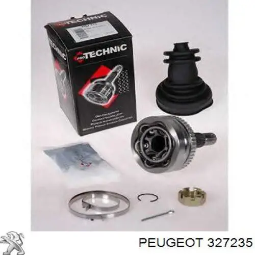 Привод передний левый Peugeot/Citroen 327235