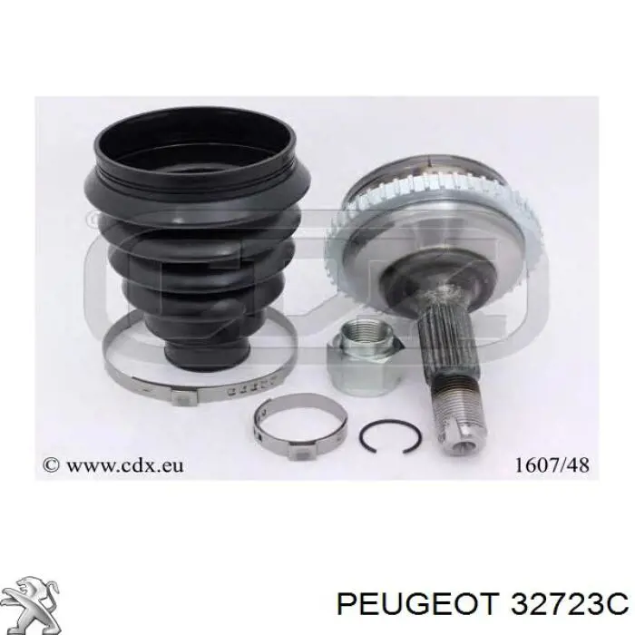 Левая полуось 000032723C Peugeot/Citroen