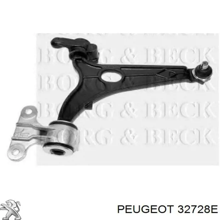 32728E Peugeot/Citroen Полуось передняя левая