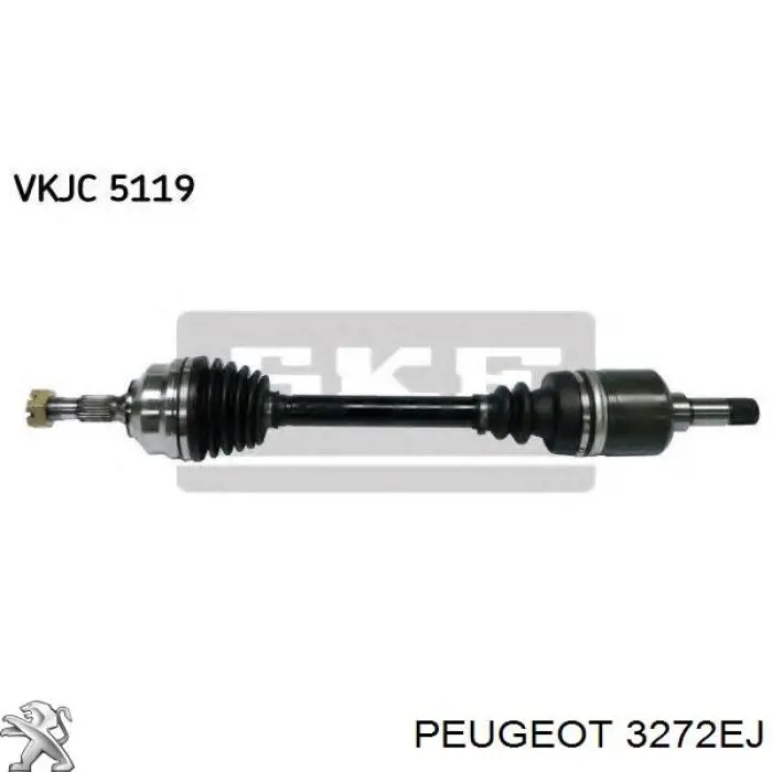 Граната колесная Peugeot/Citroen 3272EJ цена, от 40.30 USD