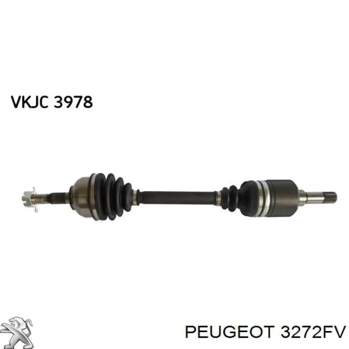 Привод передний левый Peugeot/Citroen 3272FV цена, от 82.69 USD
