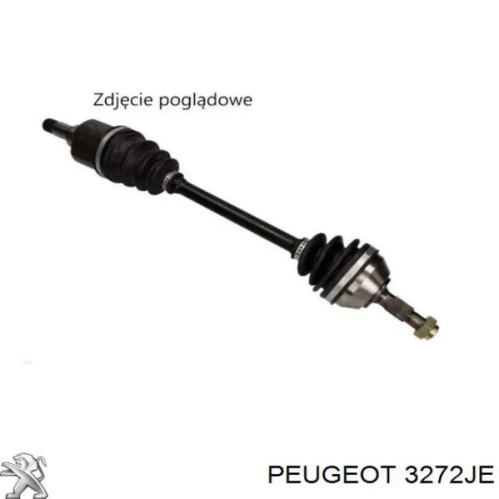 3272JE Peugeot/Citroen полуось (привод передняя левая)