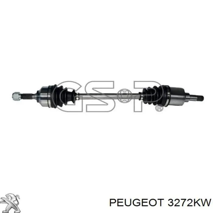 Купить 3272KW Peugeot/Citroen Привод в сборе левый