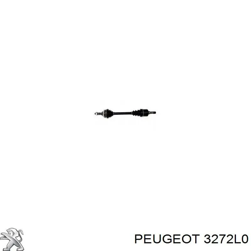 3272L0 Peugeot/Citroen полуось (привод передняя левая)