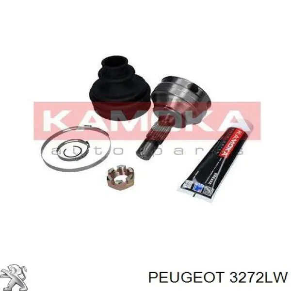 Привод передний левый Peugeot/Citroen 3272LW цена, от 35.29 USD