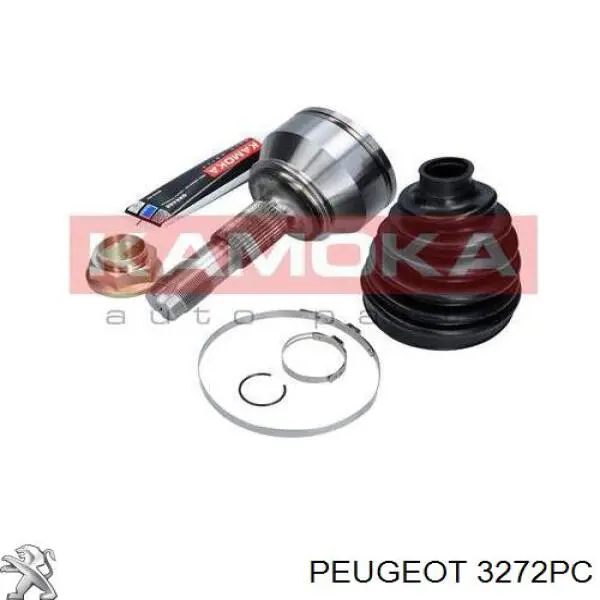 Купить 3272PC Peugeot/Citroen Привод в сборе левый