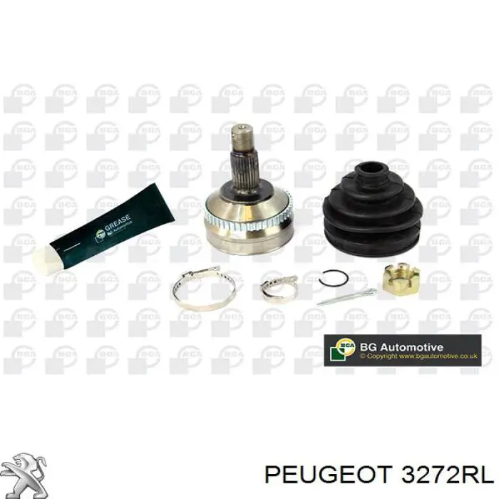 Привод передний левый Peugeot/Citroen 3272RL цена, от 84.80 USD