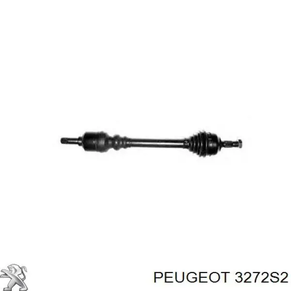 3272S2 Peugeot/Citroen Полуось передняя левая