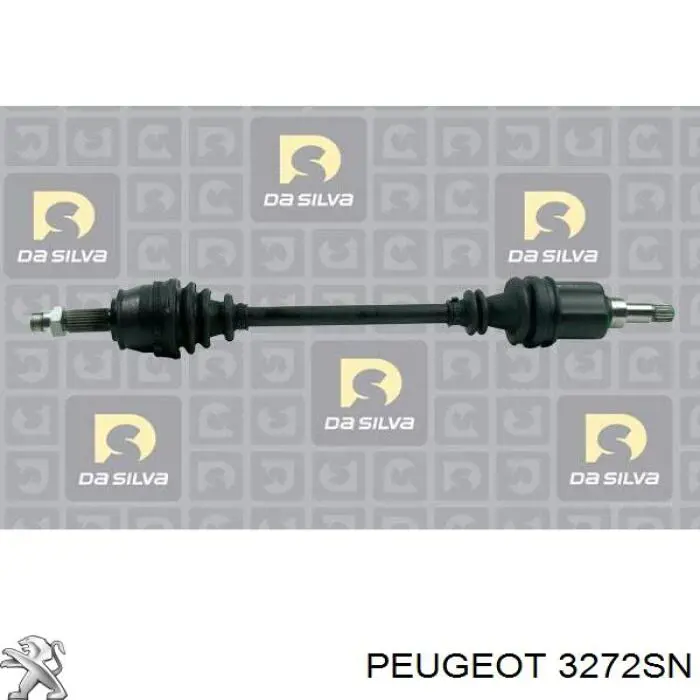 Левая полуось 3272SN Peugeot/Citroen
