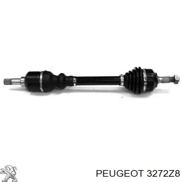 Полуось (привод) передняя левая 3272Z8 Peugeot/Citroen