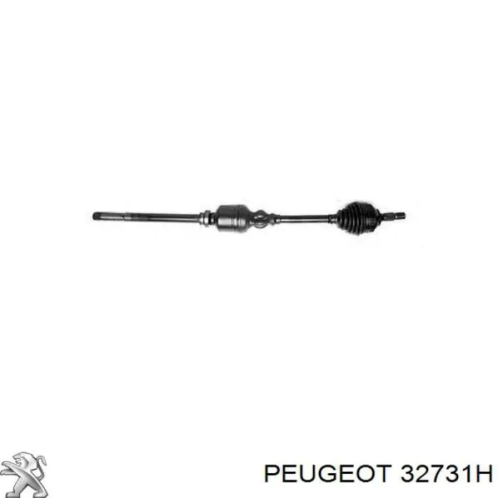 32731H Peugeot/Citroen полуось (привод передняя правая)