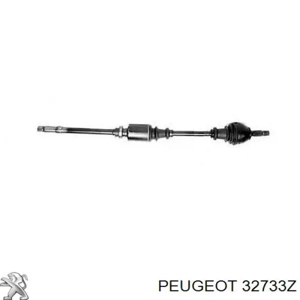Привод передний правый Peugeot/Citroen 32733Z цена, от 83.37 USD