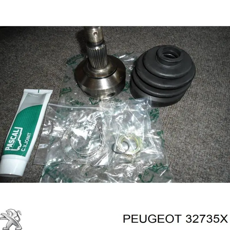 32735X Peugeot/Citroen полуось (привод передняя правая)