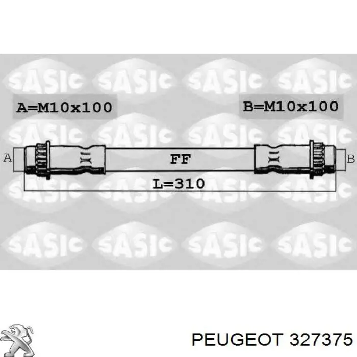 Купить 327375 Peugeot/Citroen Привод в сборе левый