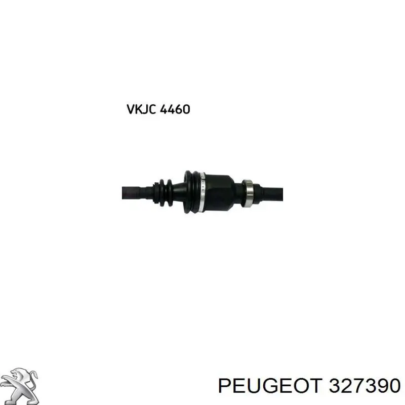 Полуось (привод) передняя правая 327390 Peugeot/Citroen