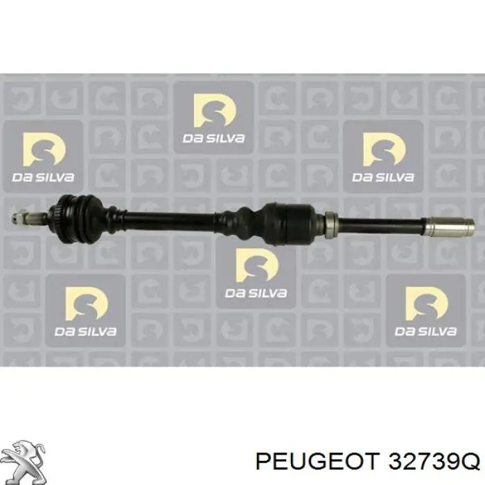 Привод передний правый Peugeot/Citroen 32739Q цена, от 92.83 USD