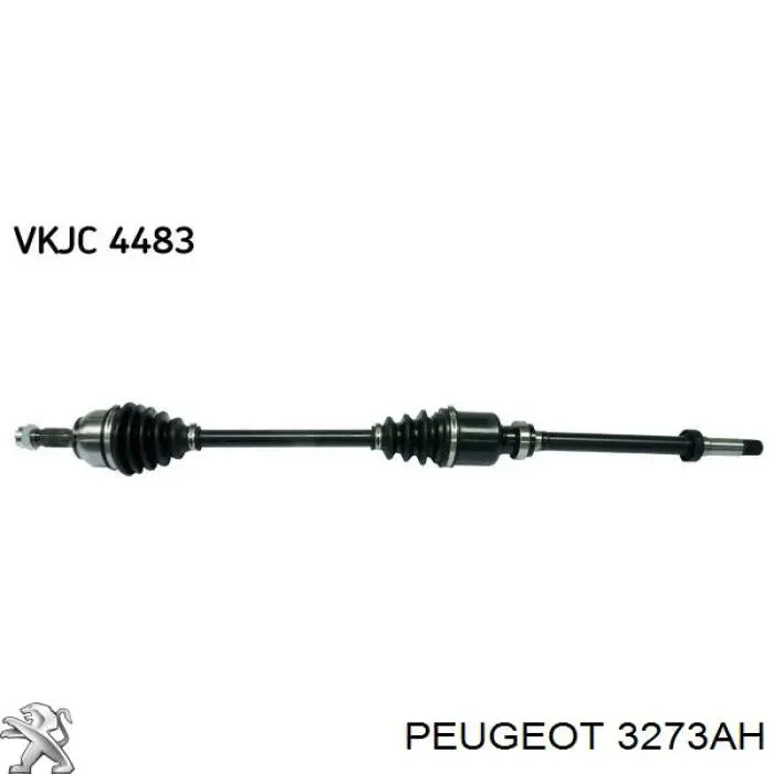 Привод передний правый Peugeot/Citroen 3273AH цена, от 78.42 USD