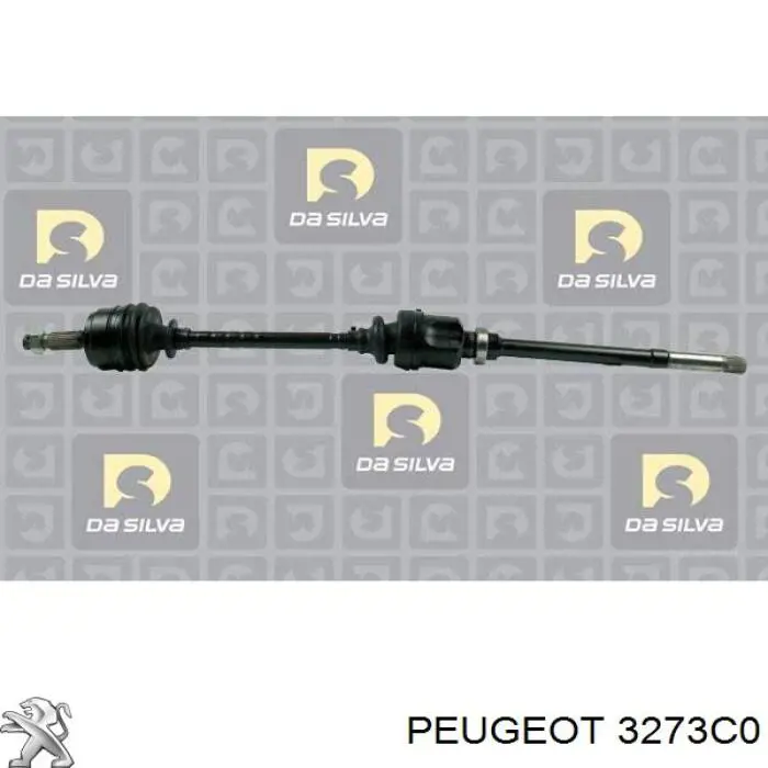 3273C0 Peugeot/Citroen Полуось передняя, правая