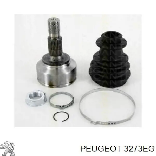 Привод передний правый Peugeot/Citroen 3273EG цена, от 99.77 USD