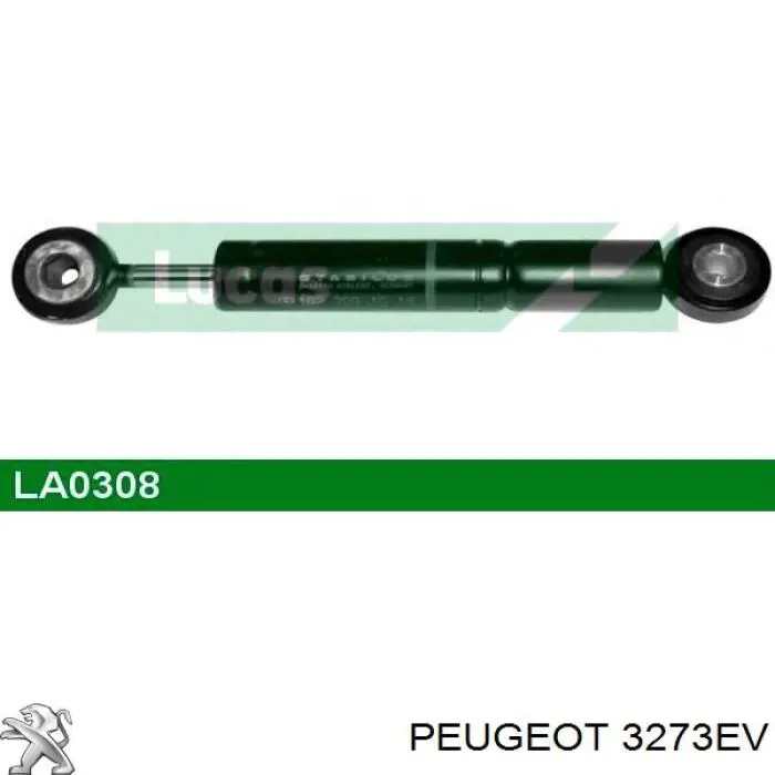 3273EV Peugeot/Citroen Полуось передняя, правая