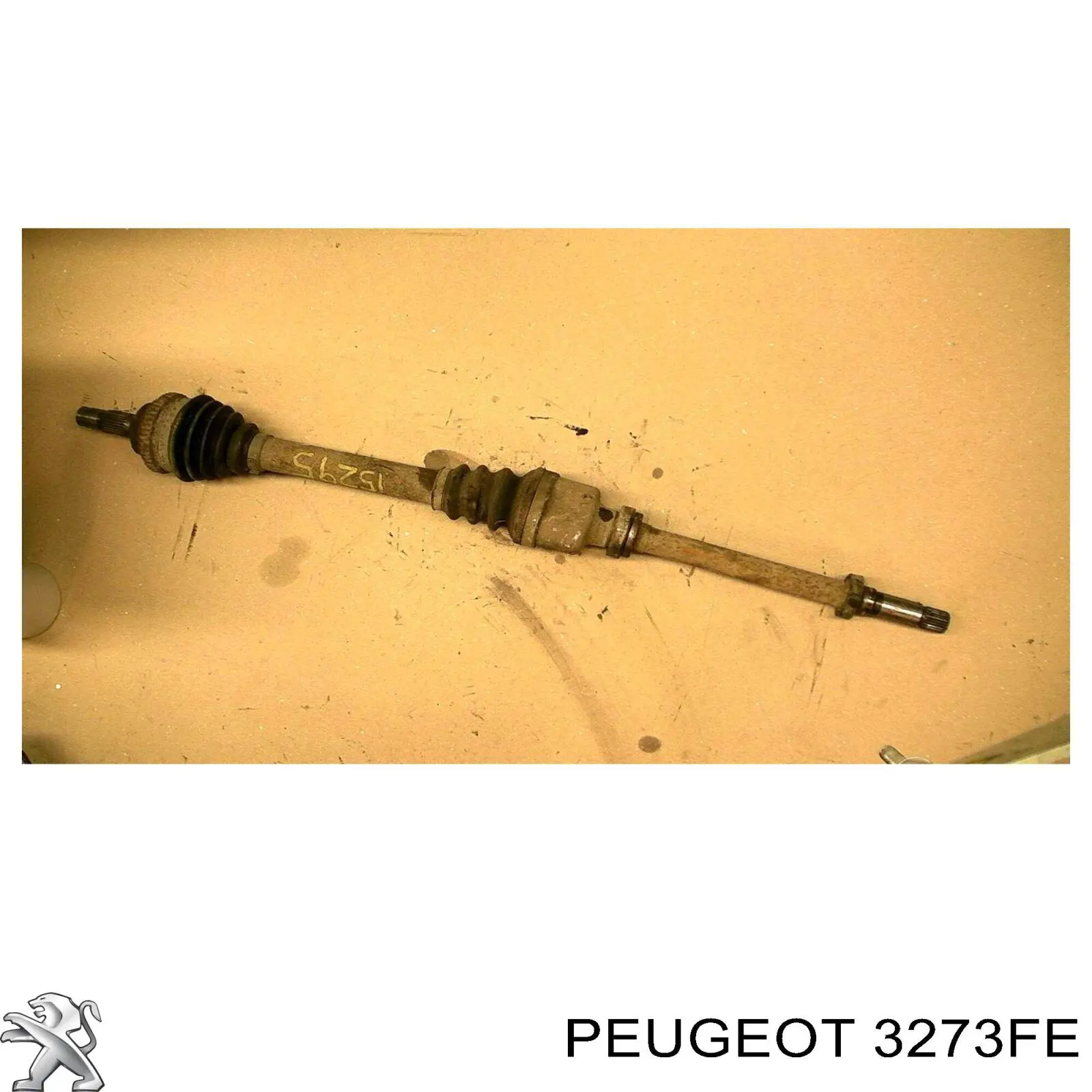 3273FE Peugeot/Citroen полуось (привод передняя правая)
