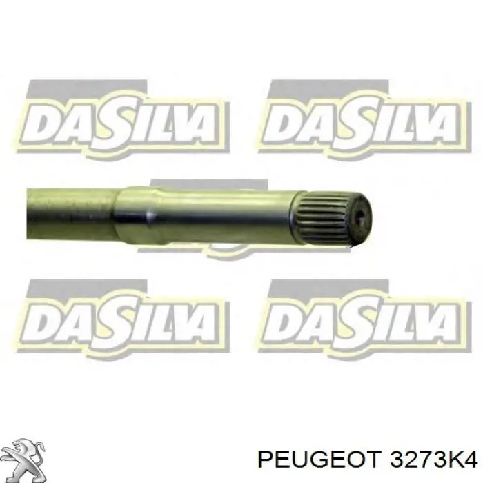Правая полуось 72737X Peugeot/Citroen