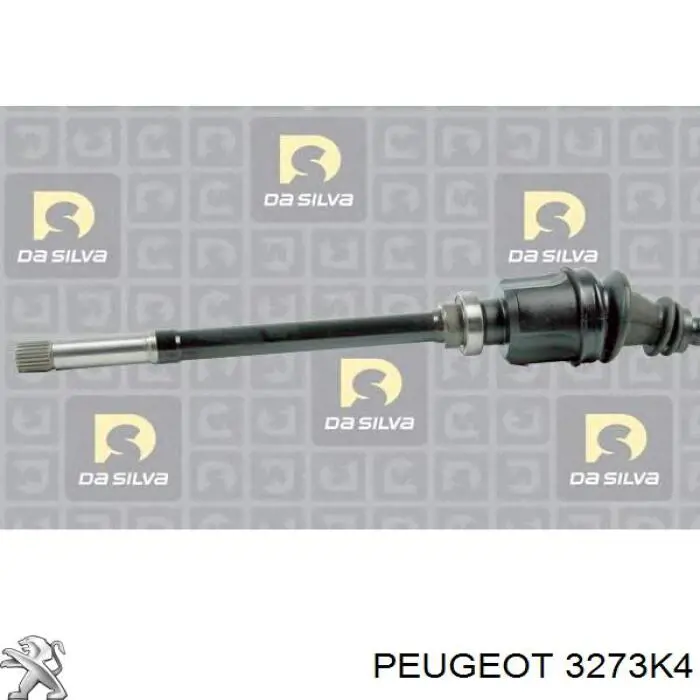 3273K4 Peugeot/Citroen полуось (привод передняя правая)