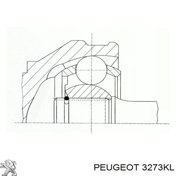 Купить 3273KL Peugeot/Citroen Внешняя граната