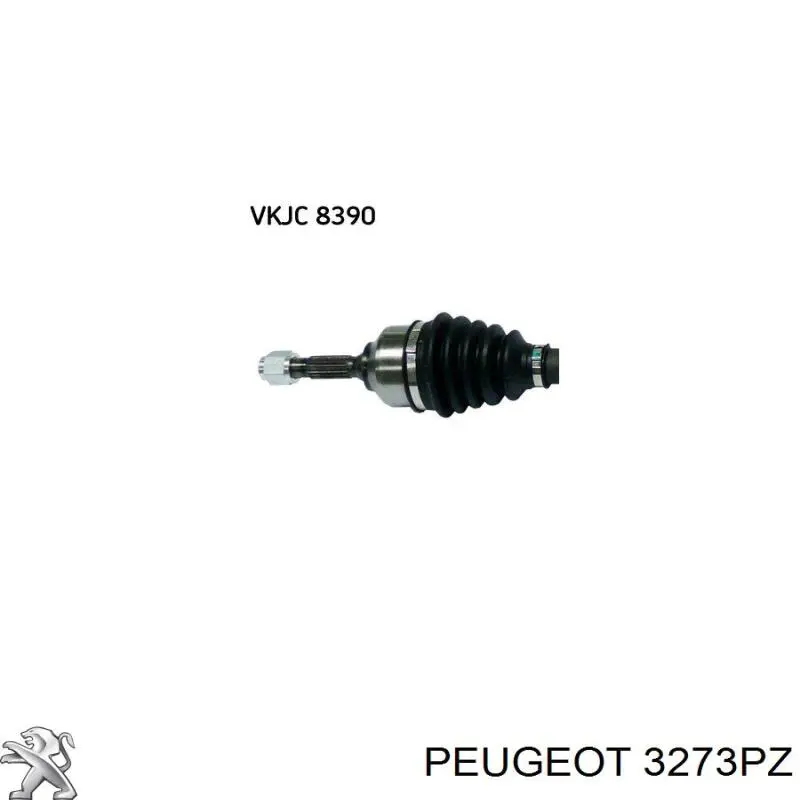 DS6732R BGA Полуось передняя, правая