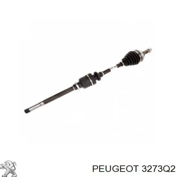 3273Q2 Peugeot/Citroen Полуось передняя, правая