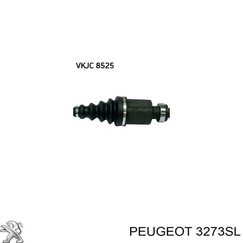 Привод передний правый Peugeot/Citroen 3273SL цена, от 243.41 USD