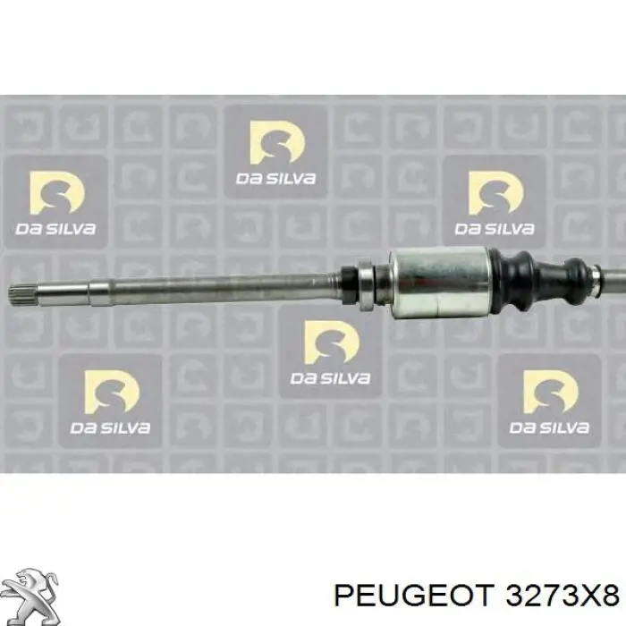 Привод передний правый Peugeot/Citroen 3273X8 цена, от 108.72 USD