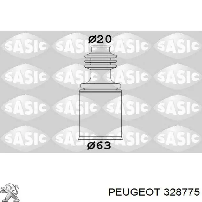 Пыльник шарнира угловых скоростей внутренний передний Peugeot/Citroen 328775 цена, от 6.06 USD