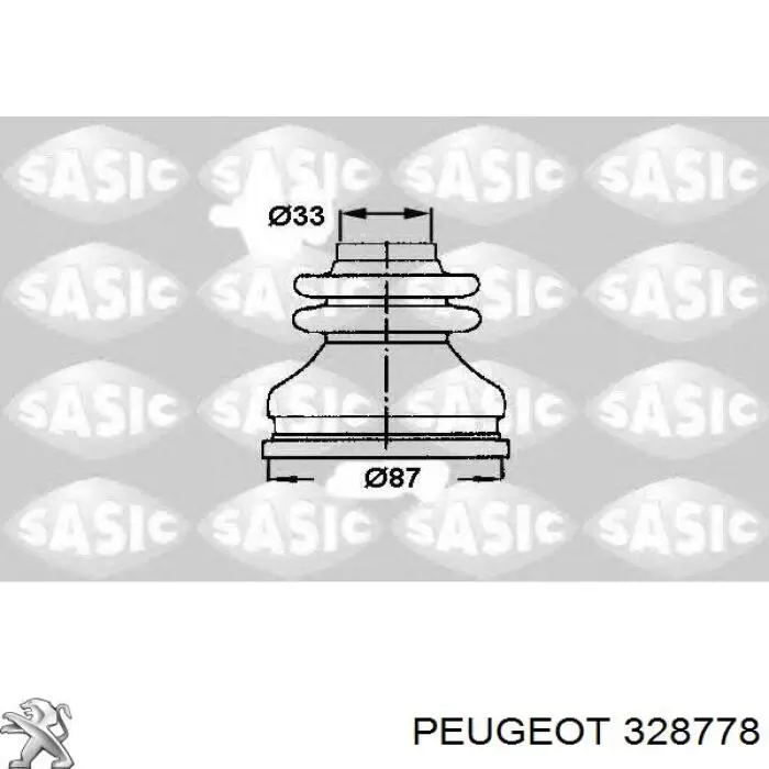 Купить 328778 Peugeot/Citroen Пыльник гранаты внутренний, передней полуоси