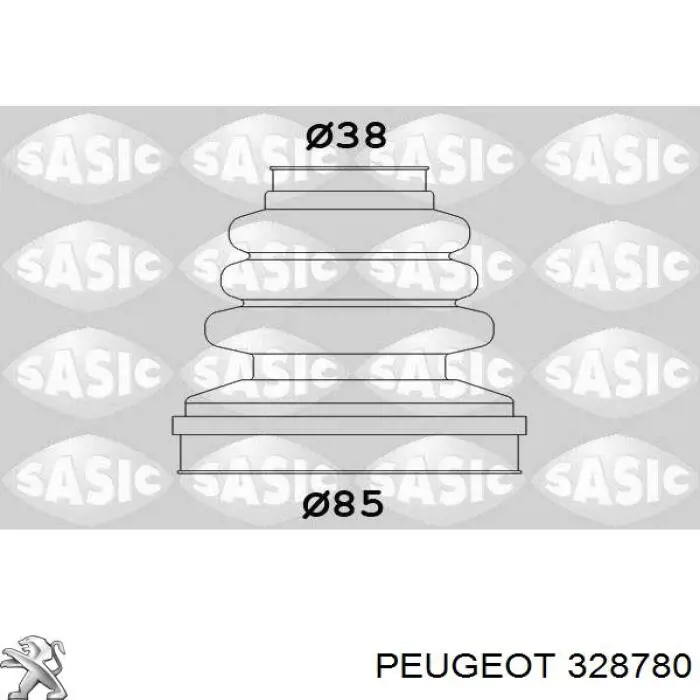 328780 Peugeot/Citroen пыльник шруса передней полуоси внутренний