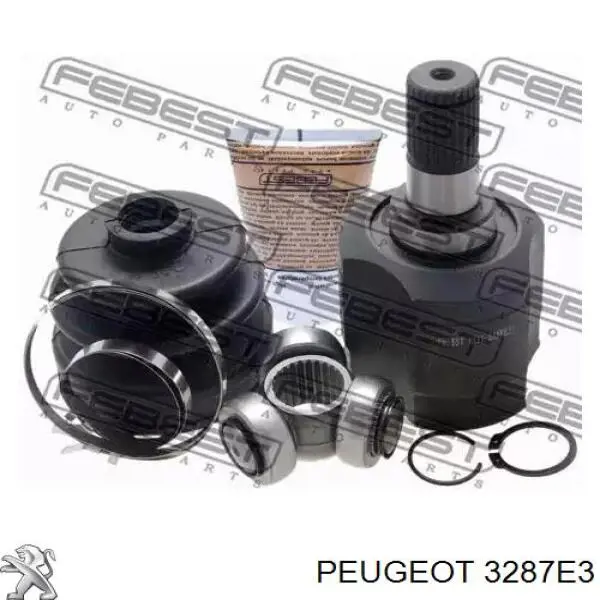 Купить 3287E3 Peugeot/Citroen Пыльник гранаты внутренний, передней полуоси
