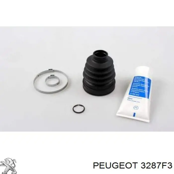 3287F3 Peugeot/Citroen bota de proteção interna de junta homocinética do semieixo dianteiro