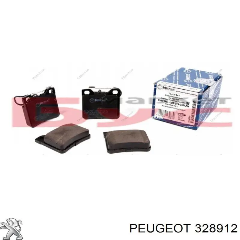  Peugeot/Citroen 328912 цена, от 3.23 USD