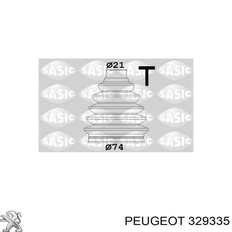 Купить 329335 Peugeot/Citroen Пыльник гранаты наружный, передний
