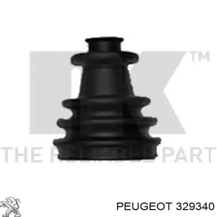 329340 Peugeot/Citroen Пыльник шарнира привода
