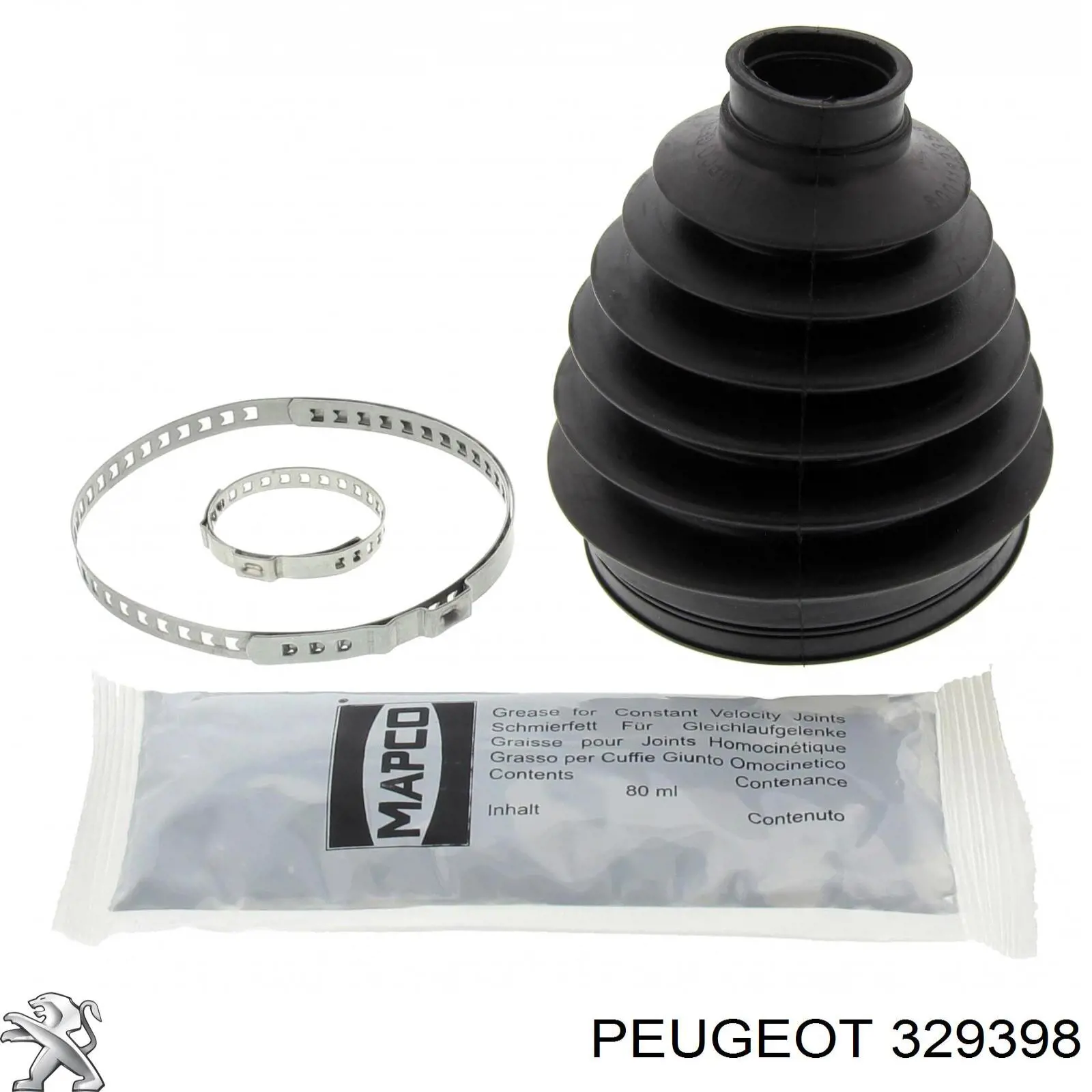 Чехол шруса Peugeot/Citroen 329398 цена, от 10.52 USD