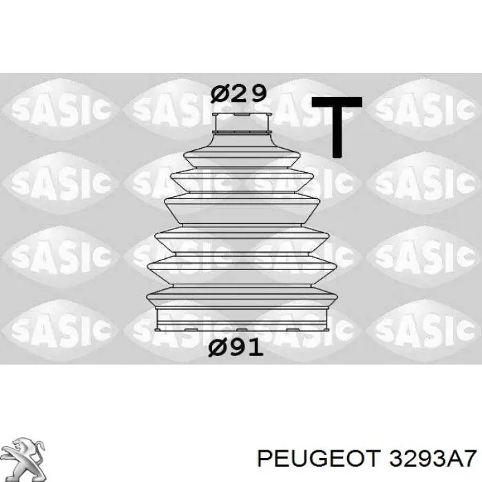 Купить 3293A7 Peugeot/Citroen Пыльник гранаты наружный, передний