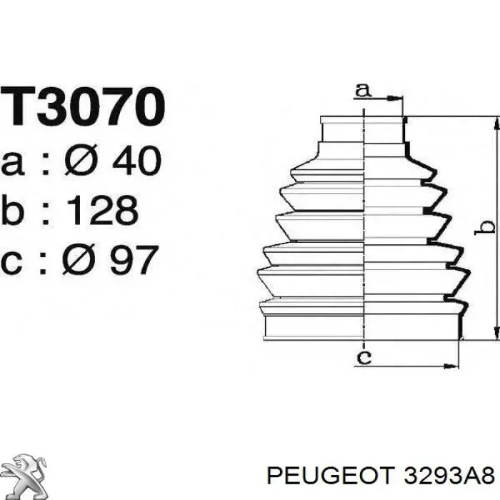 Пыльник ШРУСа передней полуоси наружный GKN-Spidan 36765